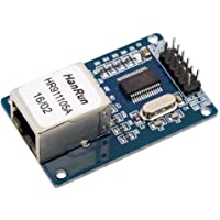 HiLetgo ENC28J60 ENC28J60-I-SO HR911105A Ethernet LAN Network Module SPI Interface 3.3V for Arduino AVR PIC LPC STM32